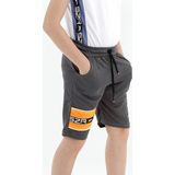 Slazenger DEBORA Erkek Çocuk Şort Koyu Gri - Renkli - 11 - 12 Yaş