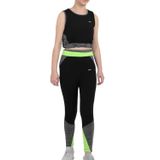 Slazenger DESI IN Kız Çocuk Siyah Tayt Takım