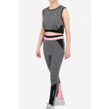 Slazenger Desi Koyu Gri Kız Çocuk Tayt Takım