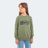Slazenger Duna In Haki Unisex Çocuk Sweatshirt
