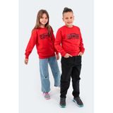 Slazenger Duna In Kırmızı Unisex Çocuk Sweatshirt