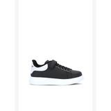Slazenger EQUAL Unisex Çocuk Cırtlı Siyah / Beyaz Günlük Spor Ayakkabısı