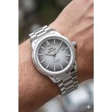 Slazenger Erkek Japon Mekanizma Otomatik Kol Saati | 43 mm Çelik Kasa, 10ATM Su Geçirmez - Gümüş