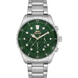 Slazenger Erkek Kol Saati 44 mm Paslanmaz Metal Kordon 10 Atm - Gümüş