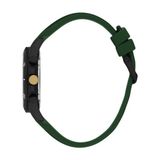 Slazenger Erkek Kol Saati 45 mm Yeşil Kadran Silikon Kordon 5 Atm