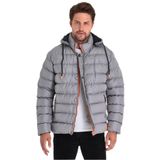 Slazenger Erkek Mont, Gri, M