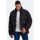 Slazenger Erkek Mont, Siyah, XL