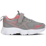 Slazenger Fızzy Kız Çocuk Cırt Cırtlı Gri / Pembe Günlük Spor Ayakkabısı - Gri - Pembe