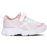Slazenger Fızzy Unisex Çocuk Cırt Cırtlı Beyaz / Gümüş Günlük Spor Ayakkabısı - Beyaz - Pembe