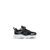 Slazenger FIZZY Unisex Çocuk Cırt Cırtlı Siyah / Gümüş Günlük Spor Ayakkabısı