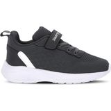Slazenger Flarex Unisex Çocuk Cırt Cırtlı Koyu Gri / Beyaz Günlük Spor Ayakkabısı - Koyu Gri - Beyaz