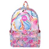 Slazenger Flower PVC Cep Detaylı Üç Bölmeli Okul ve Günlük Sırt Çantası - Kız Çocuk