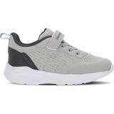 Slazenger Funkytown I Unisex Çocuk Cırt Cırtlı Beyaz / Gri Günlük Spor Ayakkabısı - Gri - Koyu Gri