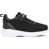 Slazenger Funkytown I Unisex Çocuk Cırt Cırtlı Beyaz / Gri Günlük Spor Ayakkabısı - Siyah - Koyu Gri