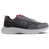 Slazenger GAIN GA Erkek Koyu Gri / Siyah Koşu & Yürüyüş Spor Ayakkabısı - Koyu Gri - Siyah