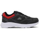 Slazenger GIMA Erkek Siyah / Kırmızı Günlük Spor Ayakkabısı - Siyah - Kırmızı