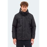 Slazenger Globe Erkek Lacivert Mont & Kaban - Siyah