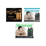 Slazenger Gold + Active Sport Yeşil + Mavi Parfüm EDT 3 x 125 ML + Deodorant 3 x 150 ML