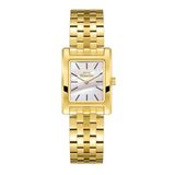 SLAZENGER, GOLD KASA, GÜMÜŞ KADRAN, GOLD KORDON, QUARTZ, 23MM, 3ATM, KADIN KOL SAATİ, SL.09.2505.3.02