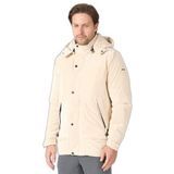 Slazenger Grım Erkek Çıkarılabilir Kapüşonlu Bej Mont & Kaban - XL