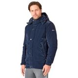 Slazenger GRIM Erkek Çıkarılabilir Kapüşonlu Lacivert Mont & Kaban