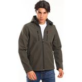 Slazenger HA-YUN Erkek Kapüşonlu Haki Mont & Kaban