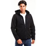 Slazenger HA-YUN Erkek Kapüşonlu Siyah Mont & Kaban - Peacoat-Puma White-Star Sapphire-High Risk Red - 2XL