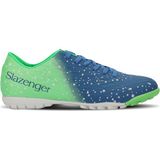 Slazenger HANIA HS IN Erkek Çocuk Halı Saha Saks Mavi Futbol Ayakkabısı - Renkli