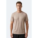 Slazenger Haunted I Erkek Bej Tişört - 2XL