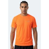 Slazenger Haunted I Erkek Neon Turuncu Tişört - 2XL