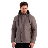 Slazenger HEAVEN Erkek Kapüşonlu Bej Mont & Kaban