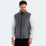 Slazenger HENA IN Erkek Yelek Koyu Gri - M