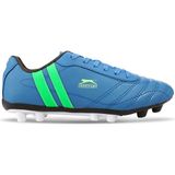 Slazenger HENRIK KR Erkek Halı Saha Saks Mavi / Yeşil Futbol Ayakkabısı - Lacivert