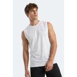 Slazenger Herofıt Erkek Kolsuz Beyaz Atlet - 2XL
