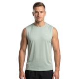 Slazenger HEROFIT Erkek Kolsuz Su Yeşili Atlet