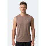 Slazenger Herofıt Erkek Kolsuz Vizon Atlet - 2XL