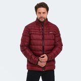 Slazenger HORIZON I Erkek Şişme Bordo / Bordo Mont & Kaban - Koyu Bordo - Koyu Bordo - Koyu Bordo