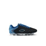 Slazenger HUGO KR Erkek Halı Saha Siyah / Mavi Futbol Spor Ayakkabısı