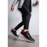 Slazenger ® I WARNING Premium Seri Erkek Sneaker Yürüyüş Koşu Günlük Spor Ayakkabı Siyah SA15RE001-500
