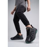 Slazenger ® I WARREN Premium Seri Sneaker Erkek Siyah / Siyah Koşu & Yürüyüş Günlük Spor Ayakkabı