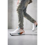 Slazenger ® I WARWICK Premium Seri Sneaker Erkek Beyaz / Turuncu Koşu & Yürüyüş Günlük Spor Ayakkabısı