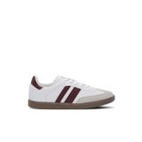 Slazenger ITALY I Erkek Beyaz / Bordo Günlük Spor Ayakkabısı