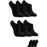 Slazenger Jake 6 Lı Set Kadın Karışık Çorap - 36 - 40 - Siyah