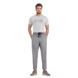 Slazenger JERRY Büyük Beden Erkek Cepli Gri Eşofman Altı