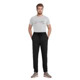 Slazenger JERRY Büyük Beden Erkek Cepli Siyah Eşofman Altı