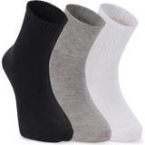 Slazenger Jumpy 3 Lü Erkek Beyaz Çorap - Standart - Çok Renkli