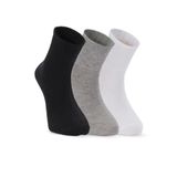 Slazenger JUMPY 3 lü Erkek Siyah / Gri Çorap