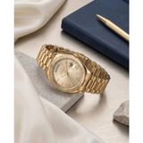Slazenger Kadın Gold Renk Çelik Kordon Gold Kadran Takvimli Quartz 3 Atm Kol Saati