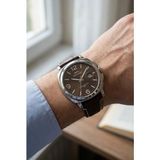 Slazenger Kahverengi Kadran Deri Kordon Erkek Kol Saati | 40 mm ve 10 Atm