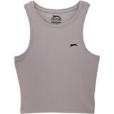 Slazenger KAIDENA IN Kadın Slim Fıt Kolsuz Gri Tişört - XL